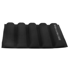 Moldes de Pan de Forma Oblonga de Silicona Baguette Pan Utensilios para Hornear Franceses, Resistente Al Calor, Fácil de Lavar, Duradero, Reutilizable