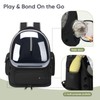 Breathable Cat Backpack Carrier, Large Space Cat Bubble Backpack for