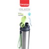 Crystal Stainless Steel Water Bottle - Fliptop 750 ml (Pack