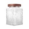 Custde Glass Storage Jars With Airtight Lid, 23.7oz Container For