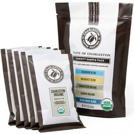 Charleston Coffee Roasters - Taste of Charleston Variety Sample Pack - 2 Ounce (Pack of 5)