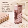 Portable Floss Dispenser for Daily Oral Care – Refillable Press-to-Eject