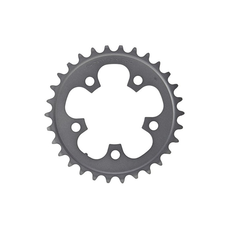 Shimano Spares FC-5703-S chainring 30T, silver, One Size, Y1M430020