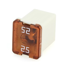 Sherco-Auto USA Low Profile JCASE Case Female Standard Cartridge Fuse 58V - 25 Amp - USA