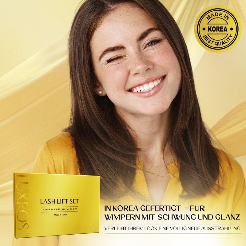 AYASAL Eyelash Lifting Set: Korean Formula for Eyelash Lifting, Lash