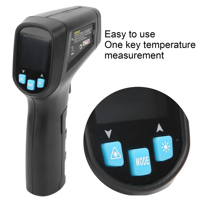 IR03A -50℃~400℃ Infrared Thermometer High Accuracy Laser Temperature Meter for