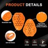 PSLER 1 Tier Motorcycle Back Protectors 2 Level Elbow and