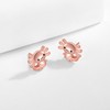 Axolotl Earrings for Womens 925 Sterling Silver Rose Gold Axolotl