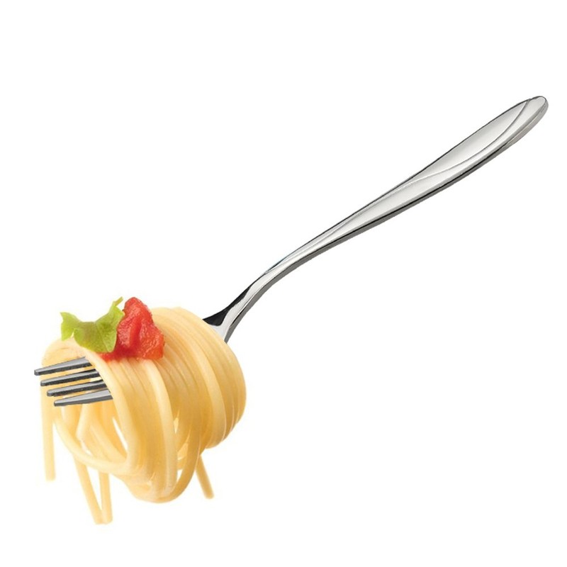 Qskely 12 Pieces Dinner Forks, Stainless Steel