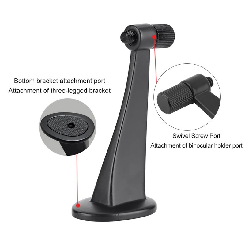 Metal Universal Tripod Mount for Binoculars Telescope, Full Metal, Convenient