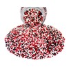 Mystic Sprinkles The Big Game Nonpareil Mix 3.8oz Bottles (Black,