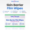 Safe n' Simple Skin Barrier Wipe with Alcohol - 50
