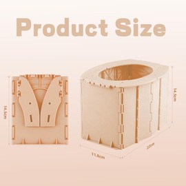 Foldable Potty Children, Removable, Washable, Travel Potty for Children for Hiking, Camping, Traffic Jam, Excursions, Available for Children from 1 to 5 Years (Pink)