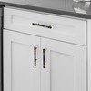 Ravinte Hardware 15 Pack 6 Inch Matte Black&Gold Cabinet Pulls