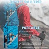 Simple Walking 3D Pedometer, Portable Carabiner Step Counter, Steps Tracker