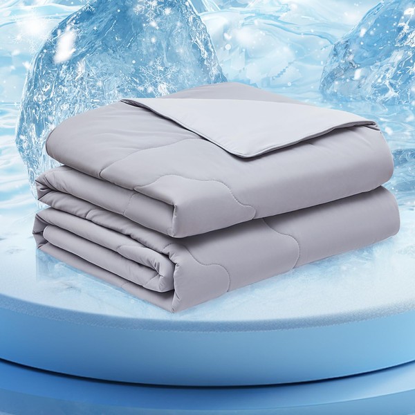 Homelike Moment Cooling Comforter Queen - Lightweight Cooling Blanket for