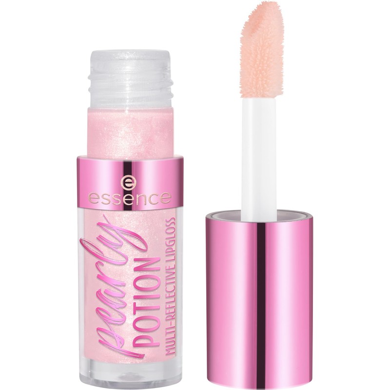 essence pearly POTION MULTI-REFLECTIVE LIPGLOSS, shiny, shimmery, holographic, translucent (2.5ml)