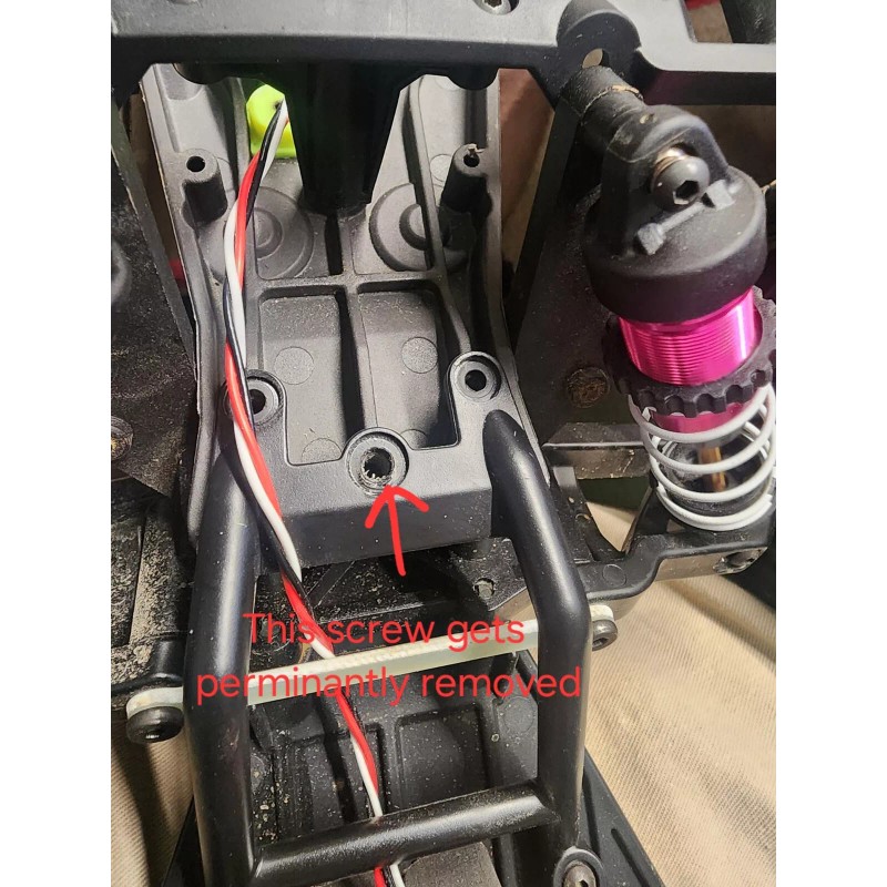 Traxxas Mudboss / Modified Front Bumper Support Heavy Duty