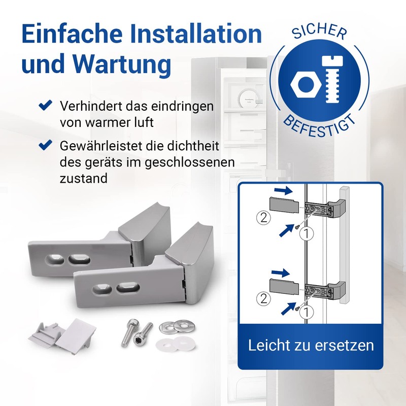 VIOKS Liebherr 9590178 Fridge Hinge Replacement for Fridge Hinges, Hinge