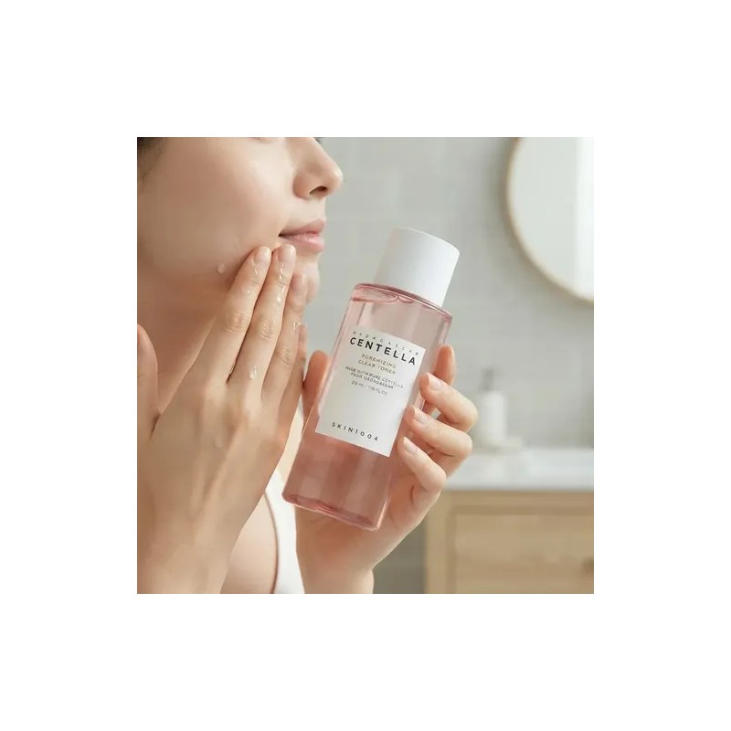 Tónico Transparente Minimizador de Poros Skin1004 de 210ml Con Centella