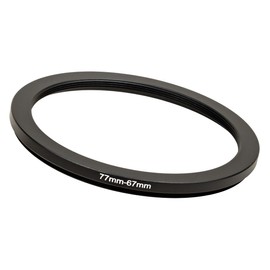 77mm to 67mm Step-Down Ring Filter adapter (77mm-67mm) Camera Filter Ring for 67mm UV ND CPL Filter (MPIXO)