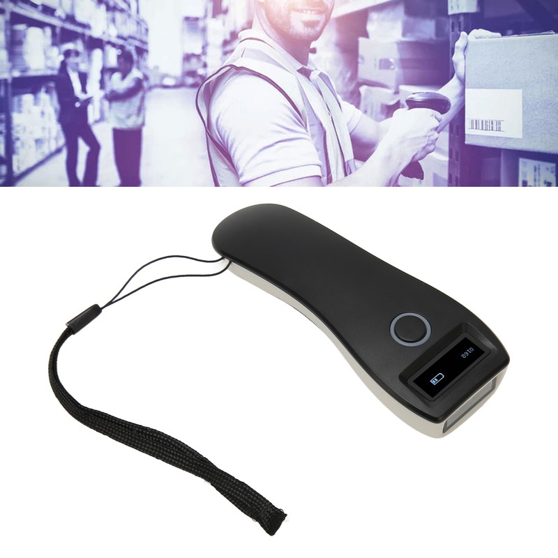 Handheld Barcode Scanner 2.4G Or BT Voice Prompt 120FPS 900K