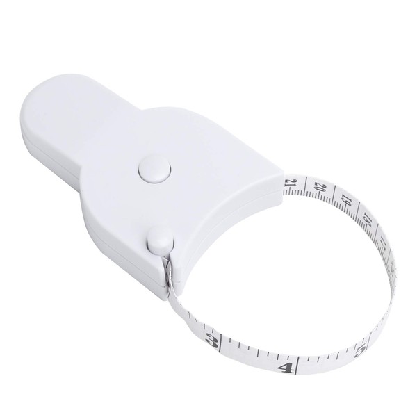 Waist measuring tape, 1 double-sided scale for head circumference, waist circumference, hip circumference, leg circumference, arm circumference measurement (one-sided cm and one inch tape measure)