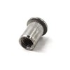M6 Flat Head Rivet Nut Insert 304 Stainless Steel Rivet