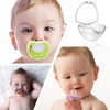 6PCS Dummy Case Pacifier Storage Box Pacifier Case Transparent Pacifier