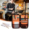 Damero Drumstick Bag, Drumstick Mallet Bag with Detachable Shoulder Strap,