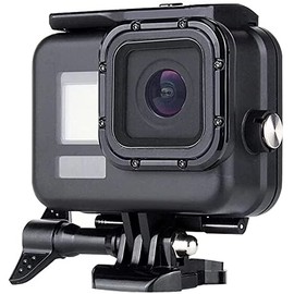 Waterproof Case Compatible with GoPro Hero 13/12/11/10/9 Black, 60M/196FT Underwater Protective Dive Housing Shell with Bracket Mount Accessories (Black)