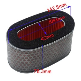CAKIO Air Filter for VT C Shadow 750 VT750 VT 750 Shadow 750 2004-2006 (2004 2005 2006) HFA1712 Replace Meg-000