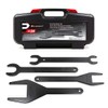 Powerbuilt 648746 4 Piece Fan Clutch Wrench Kit,Black