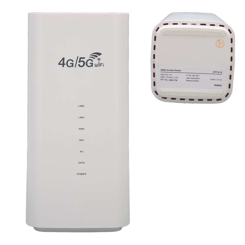 4G LTE Router with SIM Card Slot 4 Antenna Up