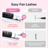 Weimob easy fan Eyelash Extension Auto Fanning Matte Black Quick