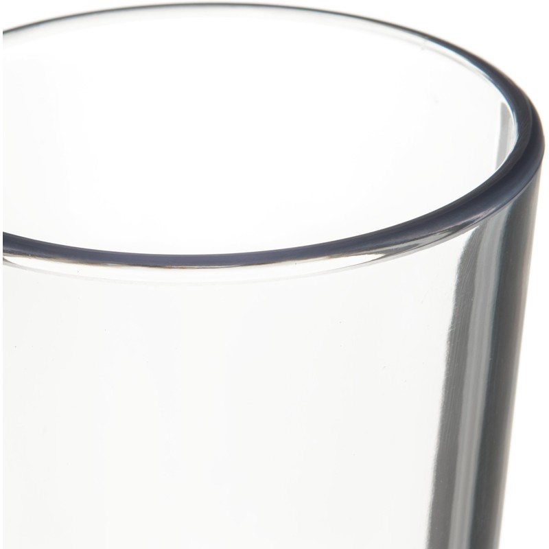 Carlisle FoodService Products Alibi Round Glass Clear Glass for Restaurants,