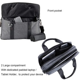 16 17.3 Inch Laptop Bag Compatible with MSI Stealth 18, Pulse 17, Raider GE78, Stealth 17, Sword 17, Titan GT77, Titan 18