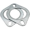 shymie Muffler Gasket 60mm Cover Engine Turbo Muffler Motorcycle Exhaust