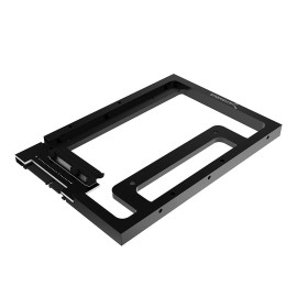 SABRENT 2.5 Inch HDD SSD to 3.5 Inch Mounting Bracket for SATA Drives Aluminum Frame