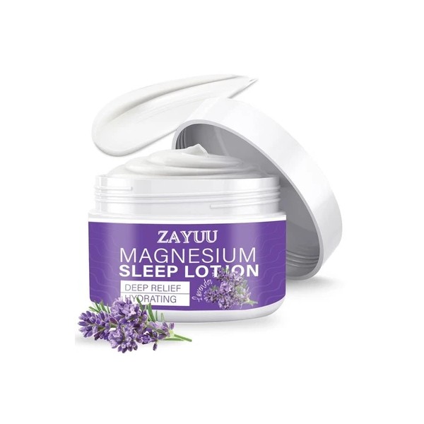 ZAYUU magnesium sleep lotion, 4 oz.-NIB