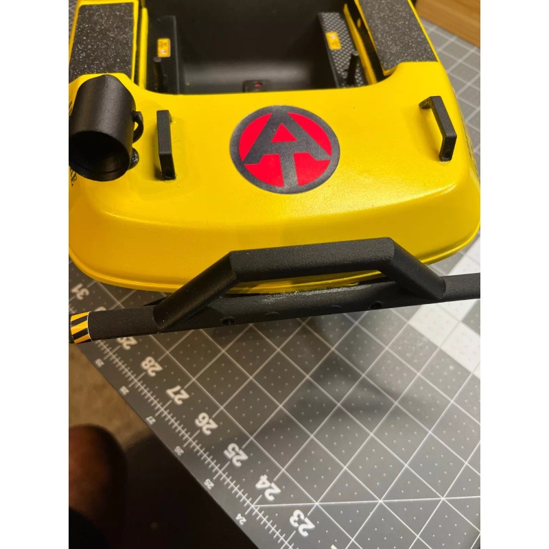 3D Printed Gi Joe Adventure Team ATV Front Bumper Bar-Pls
