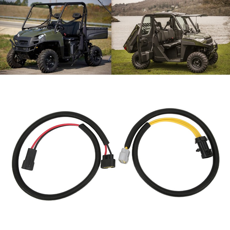 2pcs Rectifier Conversion Wiring Harness 2206620 Replacement for Polaris Ranger
