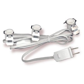 National Artcraft Electric Cord Set Has Three Clip-In Sockets, A Switch And A Safety-Fused Plug (Pkg/1)