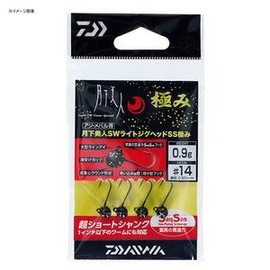 Daiwa #12 Gekkabijin SW Light Jig Head SS Extreme 0.01 oz (0.3 g)