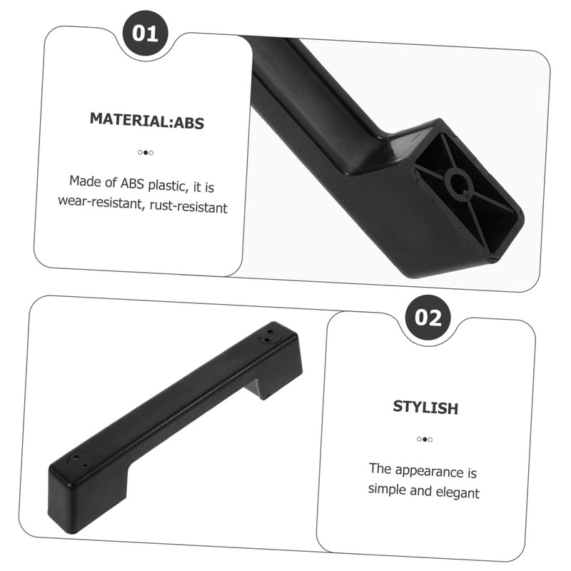 Healeved Camper Parts Multi-Functional Abs Grab Handle Comfortable Grip for