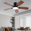 Ayaoty Ceiling Fans with Lights, 42 inch Low Profile Ceiling