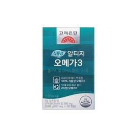 Korea Eundan Vegetable Altige Omega 3 667mg 30 capsules mjf / 고려은단 식물성 알티지 오메가3 667mg 30캡슐mjf