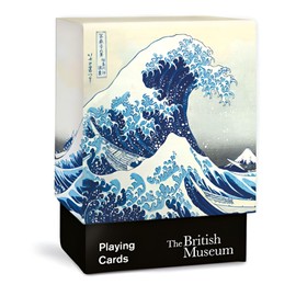 Museums & Galleries Artistic Playing Cards - Japanese Wave Design - Classic Deck of 52 Cards with Jokers - The Great Wave by Katsushika Hokusai