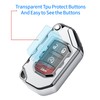 Tukellen for Jeep Key Fob Cover Premium Soft Full Protection