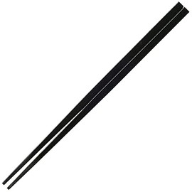 Fukui Craft Chopsticks, SPS Resin Chopsticks, Made in Japan, Dishwasher Safe, Echizen Square Chopsticks Black, 9.4 inches (24.0 cm), Made in Japan